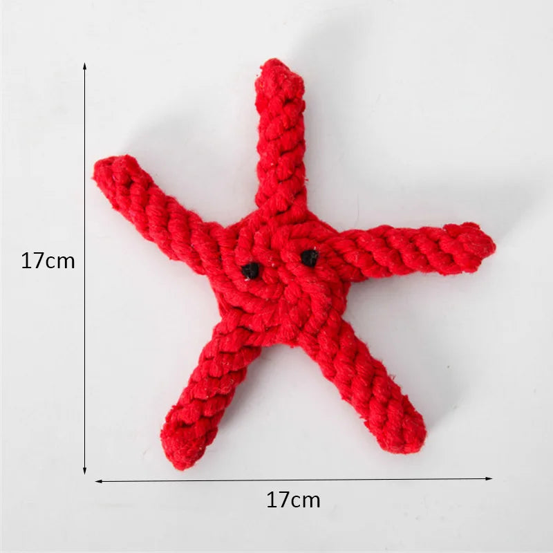 Juguete de Cuerda para Perros – Formas Divertidas para Morder y Jugar