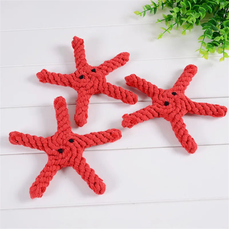 Juguete de Cuerda para Perros – Formas Divertidas para Morder y Jugar