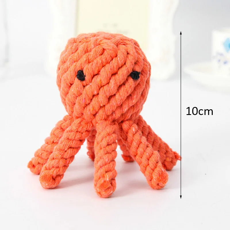 Juguete de Cuerda para Perros – Formas Divertidas para Morder y Jugar