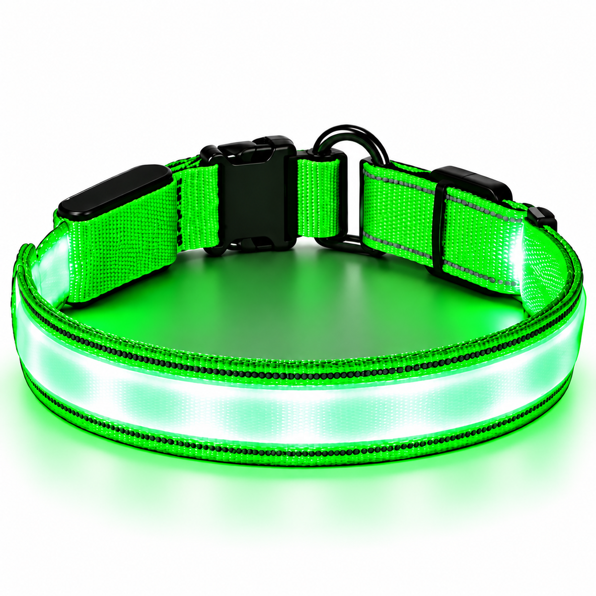 Collar LED para Perros – Visibilidad Nocturna Máxima